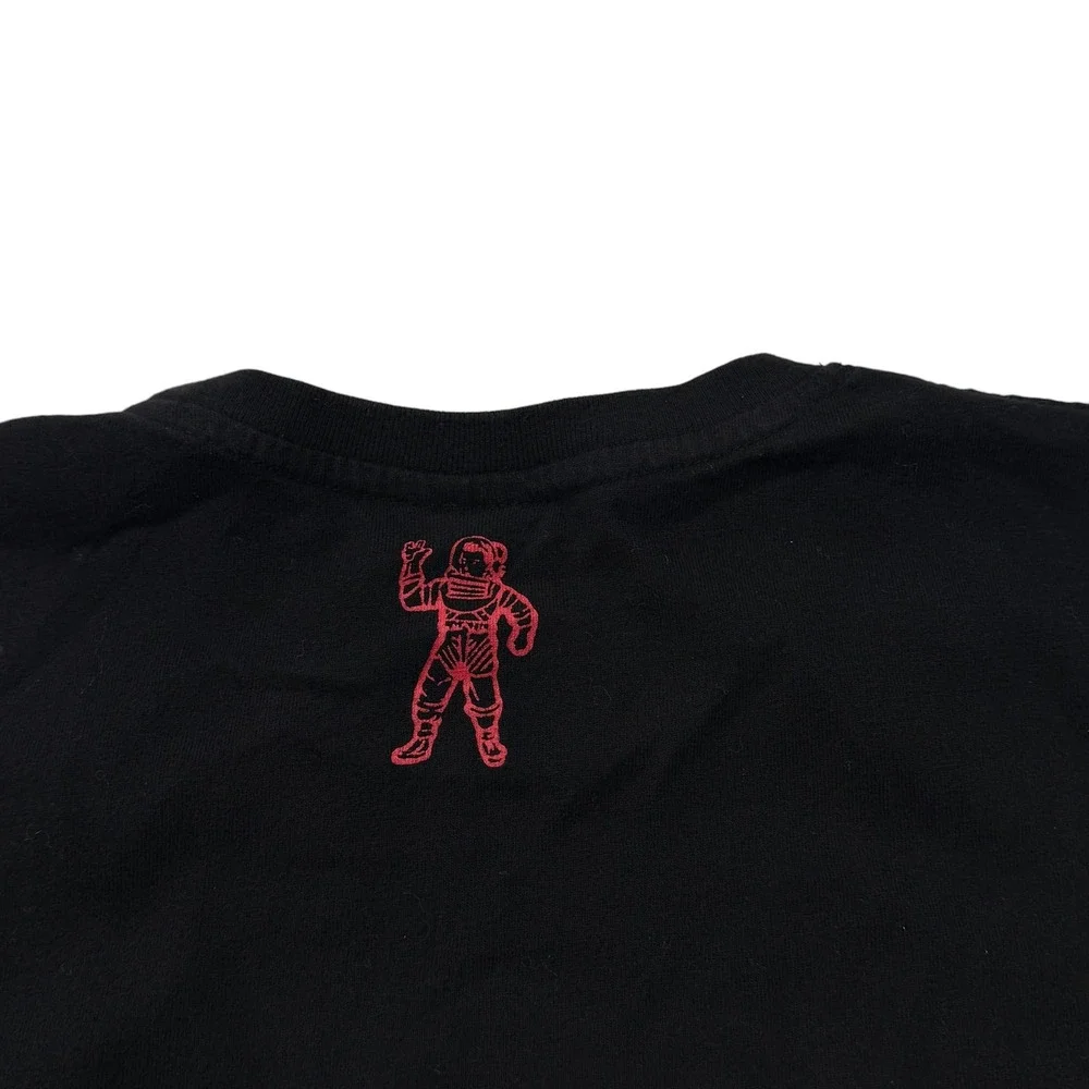 Billionaire Boys Club Mens Black Graphic T-Shirt Medium Astronaut Print - Picture 7 of 7